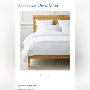 Serena & Lily King Duvet Cover
